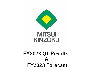 FY2023 Q1 Results & FY2023 Forecast
