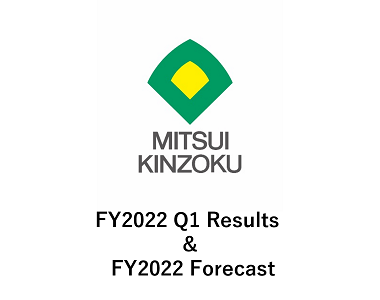 FY2022 Q1 Results & FY2022 Forecast