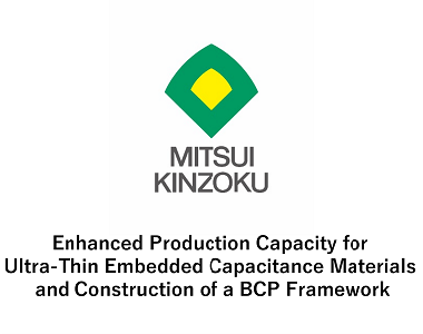 Enhanced Production Capacity for Ultra-Thin Embedded Capacitance Materials and Construction of a BCP Framework