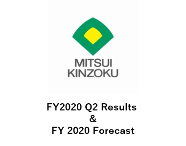 FY2020 Q2 Results & FY2020 Forecast