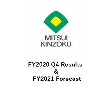FY2020 Q4 Results & FY2021 Forecast