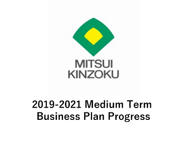 2019-2021 Medium Term Business Plan Progress