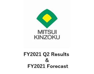FY2021 Q2 Results & FY2021 Forecast