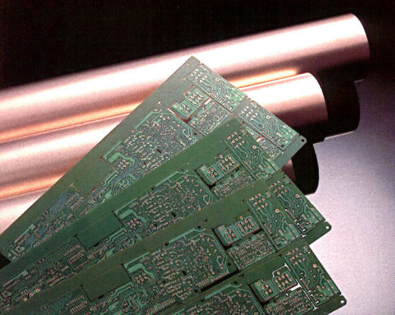 Electro-deposited copper foil for printed wiring boards (PWBs)